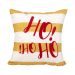 Kit Capa Natal Decorativa Estampada Tecido Suede Premium 40cm x 40cm com zíper