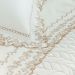 Kit Cobre Leito 200 Fios 100% Algodão Queen Size Palha + Jogo de Cama - 7 Peças 2,60m x 2,40m