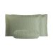Kit Cobre Leito Queen 100% Algodão Verde 200 Fios + Jogo de Cama 100% Algodão - 7 Peças