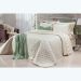 Kit Cobre Leito Venetto Queen Size Palha 400 Fios Egípcio 100% Algodão + Jogo de Cama - 7 Peças