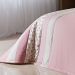 Kit Colcha King Size Rosa Clara 200 Fios 100% Algodão + Jogo de Cama - 9 Peças