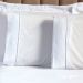 Lençol Ponto Palito Branco Queen Size 3 Peças Liso 160 Fios