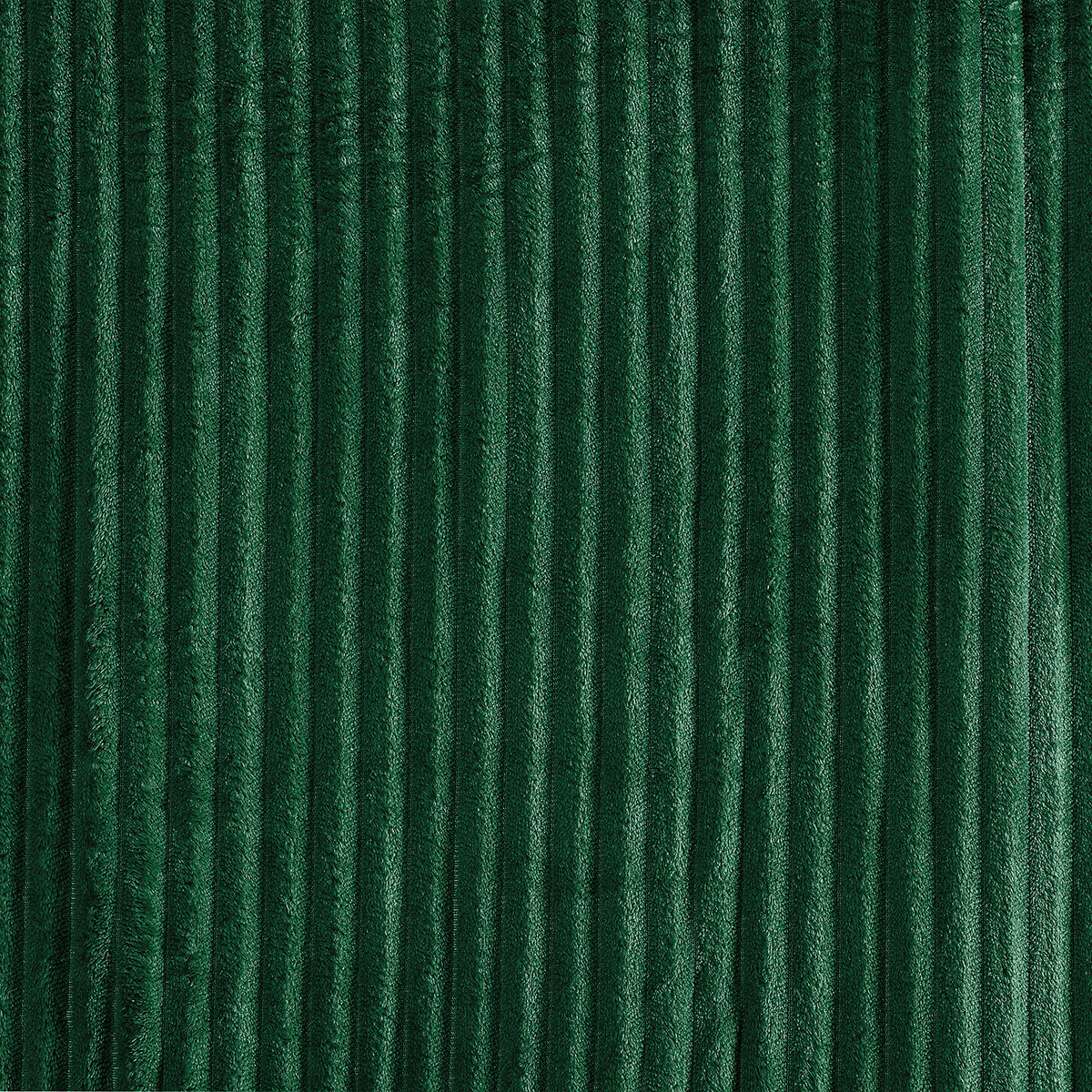Manta Cobertor Microfibra Canelada Queen 2,20m x 2,40m Verde