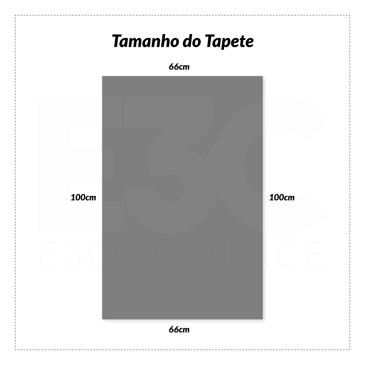 Passadeira de Cozinha 1 Metro x 66cm Decorativa Geométrica Antiderrapante