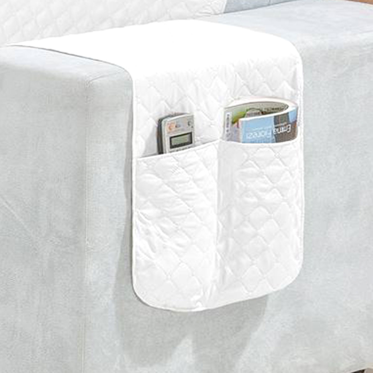 Protetor de Sofá Clean Branco 3 e 2 Lugares