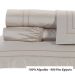Roupa de Cama King Size Cáqui 400 Fios Egípcio 100% Algodão 4 Peças