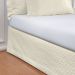Saia de Box Matelada Glass Queen Size Palha Micro Percal 200 Fios 1 Peça