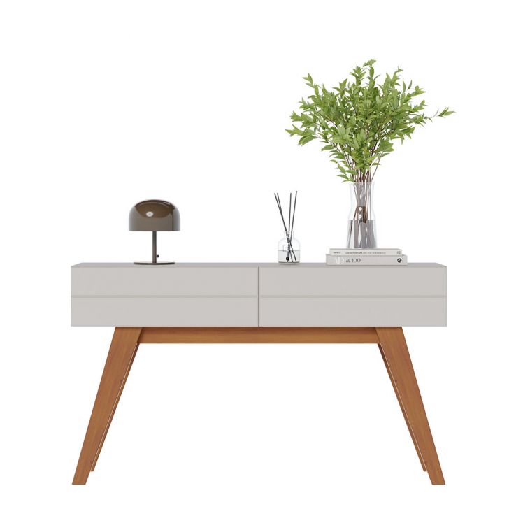 [OUTLET] Aparador Noronha Off White e Amadeirado