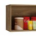 [OUTLET] Armário Aéreo Botanic 1 PT Nogueira 80 cm