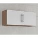 [OUTLET] Armário Aéreo Flex 2 PT Amêndoa e Branco