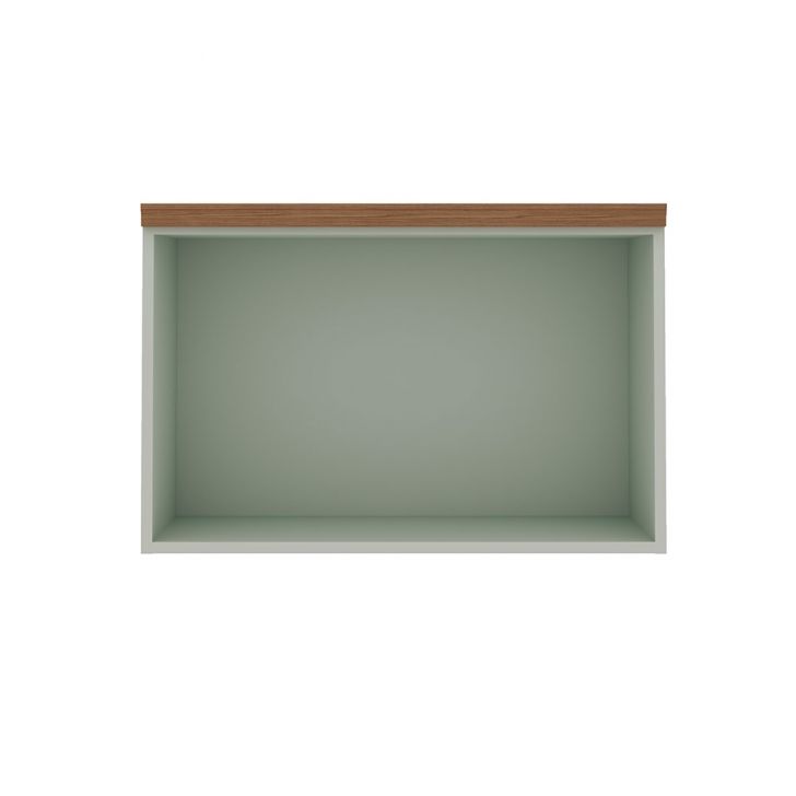 [OUTLET] Armário Aéreo Iluminata 1 Porta Verde Mint