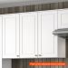 [OUTLET] Armário Aéreo Nova York 3 Portas Branco