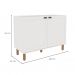 [OUTLET] Balcão de Cozinha Iluminata 2 Portas Branco 120 cm