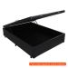 [OUTLET] Base para Cama Box Casal Érica com Baú Preta