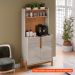 [OUTLET] Buffet Cantinho do Café Lizz 2 PT 2 GV Off White e Cedro