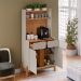 [OUTLET] Buffet Cantinho do Café Lizz 2 PT 2 GV Off White e Cedro