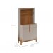 [OUTLET] Buffet Cantinho do Café Lizz 2 PT 2 GV Off White e Cedro