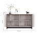 [OUTLET] Buffet Copacabana 4 PT Off White e Nogueira