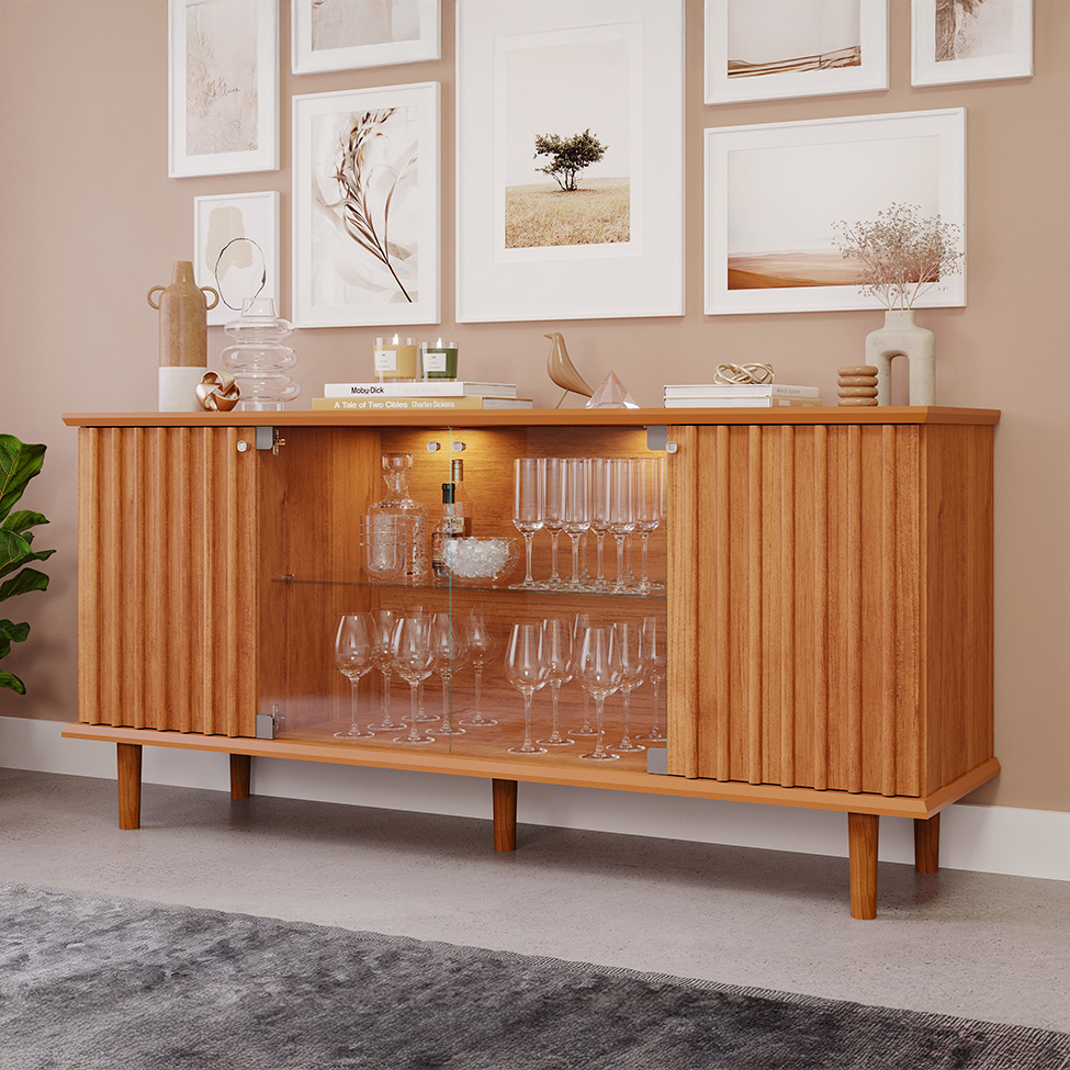 [OUTLET] Buffet Janice 4 PT Cinamomo