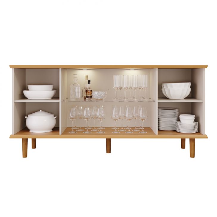 [OUTLET] Buffet Janice 4 PT Nature e Off White