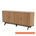 [OUTLET] Buffet Selene 4 PT Freijó e Preto