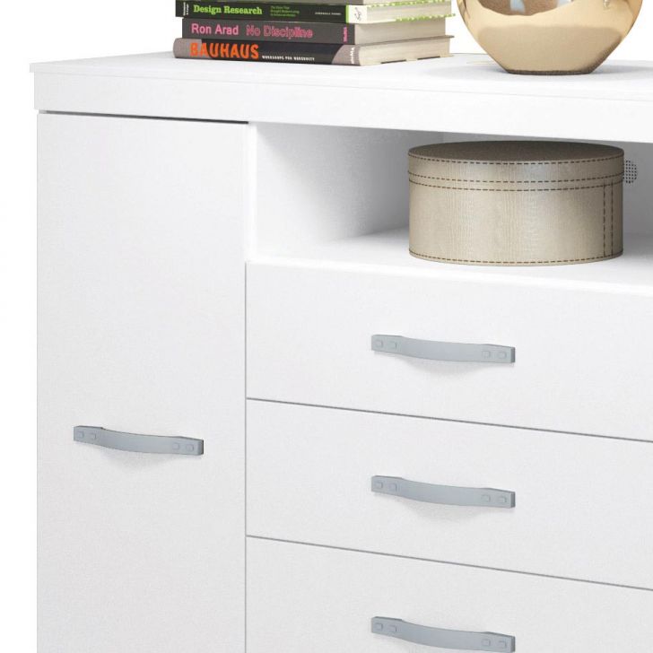 [OUTLET] Cômoda Havana Master 2PT 4GV Branca