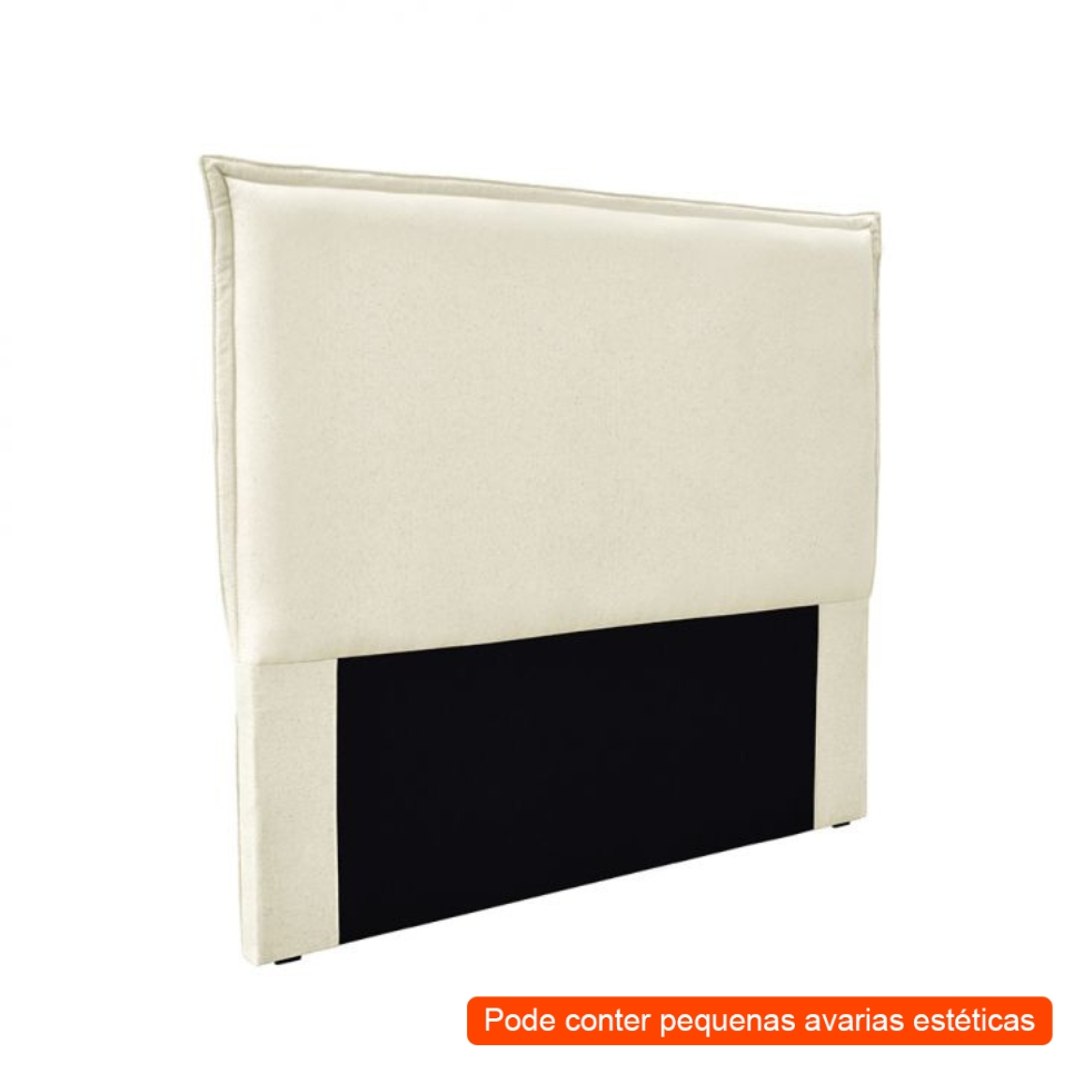 [OUTLET] Cabeceira Casal Veneza Linho Natural