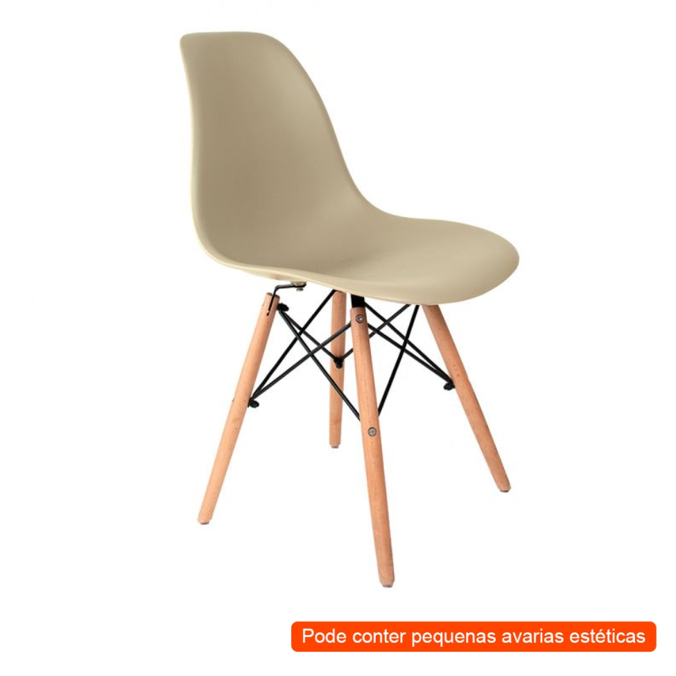 [OUTLET] Cadeira de Jantar Charles Eames Fendi