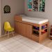 [OUTLET] Cama Infantil Multifuncional Ezra 2 PT 1 GV Amêndoa