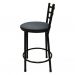 [OUTLET] Conjunto com 2 Banquetas Lorena Preto 75 cm