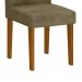 [OUTLET] Conjunto com 2 Cadeiras Grecia Suede Animalle Imbuia e Chocolate