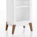 [OUTLET] Cristaleira Dubai 1 PT Branca