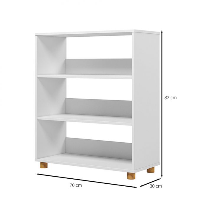 [OUTLET] Estante Montessoriana Ciranda Branca