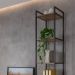 [OUTLET] Estante Voss Freijó e Preto 40 cm