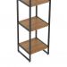 [OUTLET] Estante Voss Freijó e Preto 40 cm