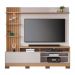 [OUTLET] Estante para Home Theater e TV até 65 Polegadas com LED Maceió Freijó e Off White