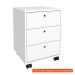 [OUTLET] Gaveteiro New 3 GV Branco