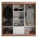 [OUTLET] Guarda-Roupa Casal Lisboa 3 PT 2 GV Branco e Demolição