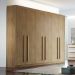 [OUTLET] Guarda-Roupa Casal Maceió 6 Portas 6 Gavetas Imbuia