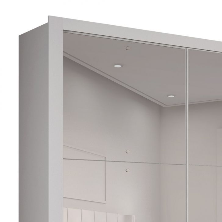 [OUTLET] Guarda-Roupa Casal Veneza Gold 3 PT 4 GV Branco