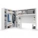 [OUTLET] Guarda-Roupa Closet Modulado 6 PT 4 GV Gênova Branco