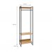 [OUTLET] Guarda-Roupa Closet Studio Mel e Preto 60 cm