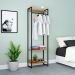 [OUTLET] Guarda-Roupa Closet Studio Mel e Preto 60 cm