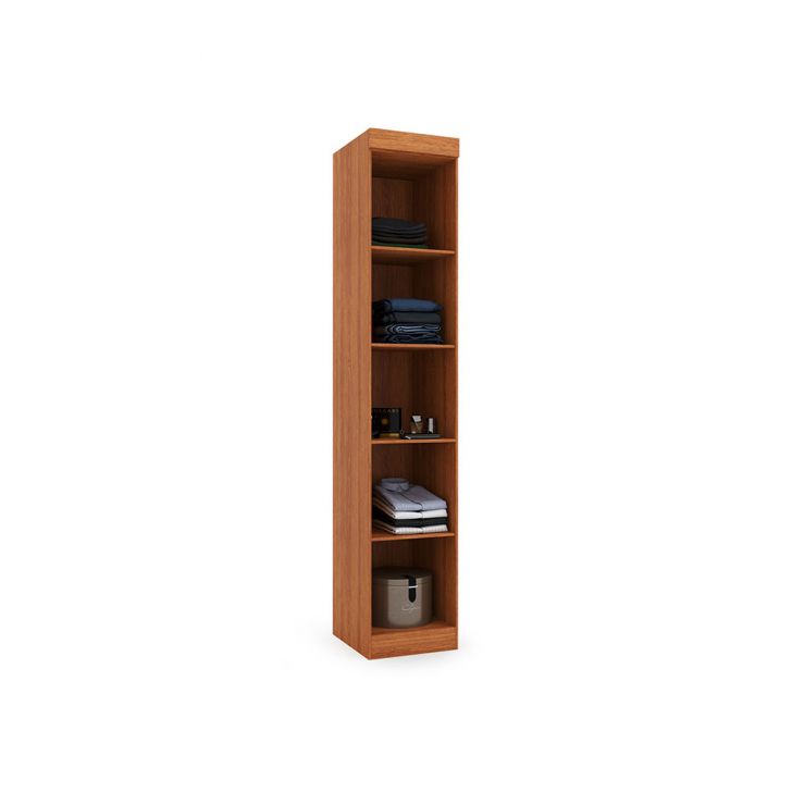 [OUTLET] Gurada-Roupa Modulado Gênova 1 PT Freijó Wood e Off White