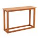 [OUTLET] Mesa Lateral Retangular Supreme Amêndoa