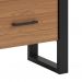 [OUTLET] Mesa de Cabeceira Barry 1 GV Freijó e Preta