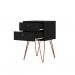 [OUTLET] Mesa de Cabeceira Bled 2 GV Preta
