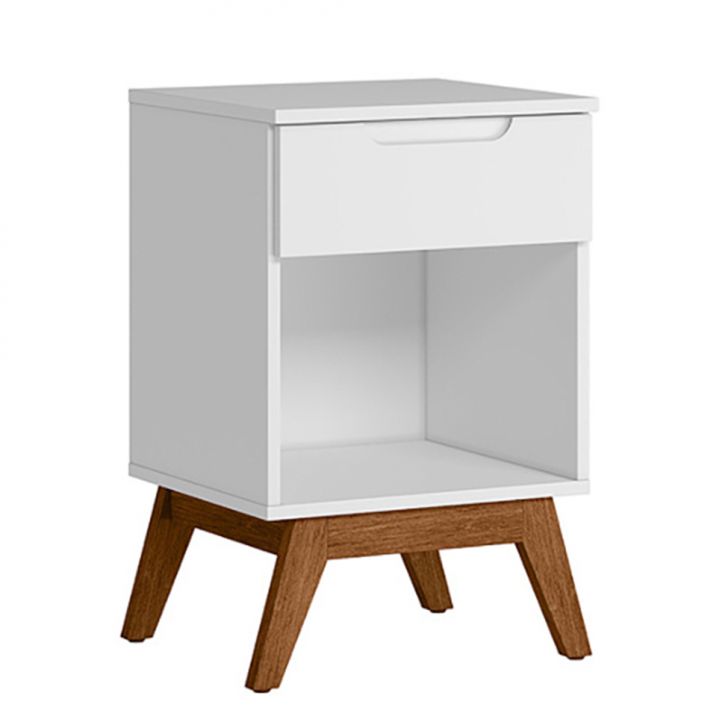 [OUTLET] Mesa de Cabeceira Infantil Alpi 1 GV Branca