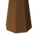 [OUTLET] Mesa de Jantar Redonda Isis Imbuia 100 cm