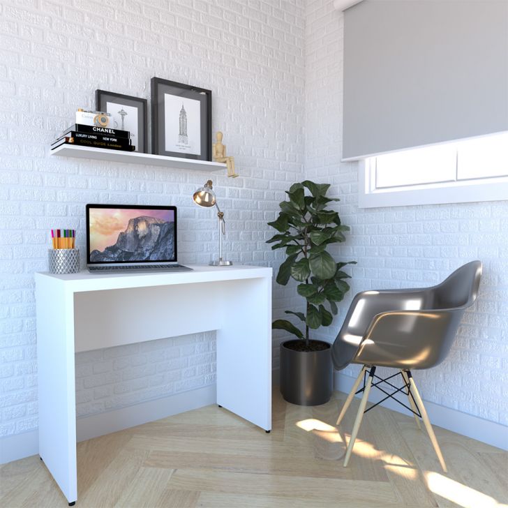 [OUTLET] Mesa para Notebook Natus Branca 80 cm